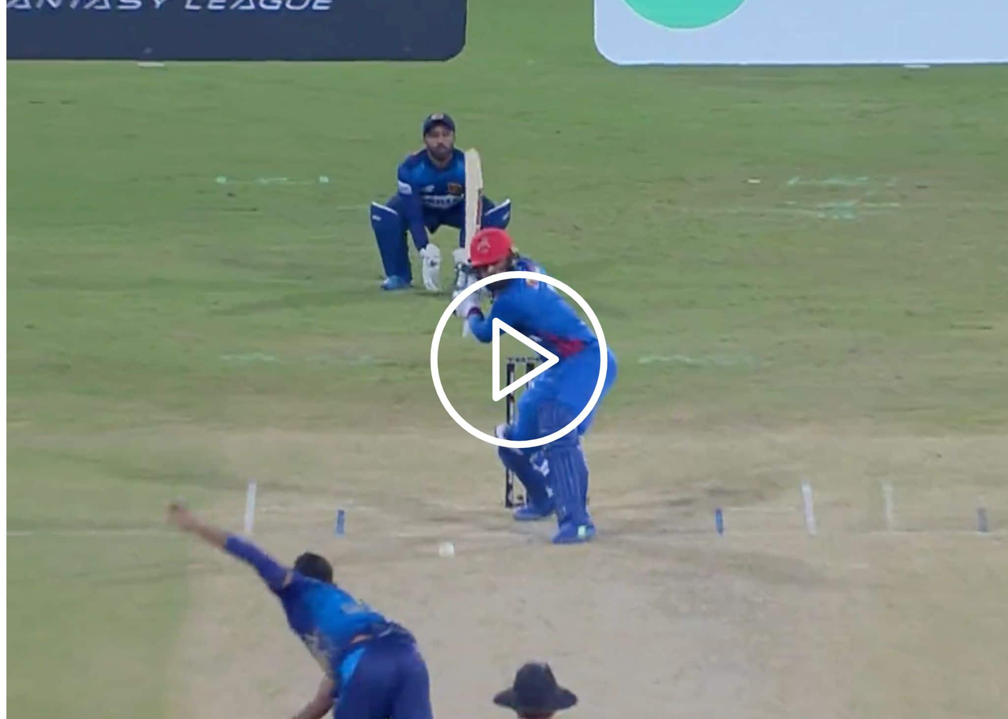 [Watch] Mohammad Nabi Turns Back The Clock, Records Fastest ODI Fifty For AFG vs SL